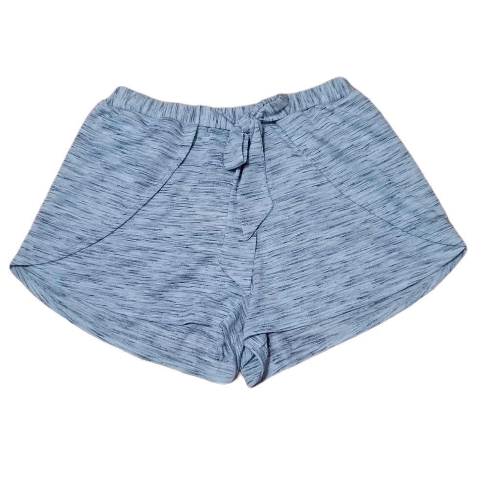 Light grey & white lounge shorts